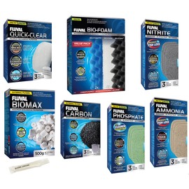 Inland Seas Fluval 206/207 Canister Filter Semi Annual Maintenance Kit Plus Bundle (8 Items)