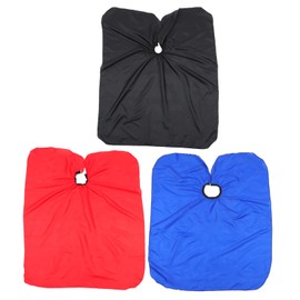 LALAFINA 3pcs Hair Cutting Cape for Adults Salon Gown Buckle Breathable Hairdressing Apron for Home Barber Use
