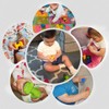 SIENIANLINE Screws and Nuts Game – Colourful Screw Game 32-Piece