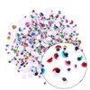CCINEE 500 Pieces 6-12 mm Wiggle Eyes Multi Color Google