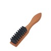 TOVINANNA Hair Dusting Brush for Men Wooden Handle Self-cleaning for