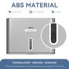 PLUSSEN Paper Towel Dispenser Wall Mount, Adhesive No Drilling Multifold