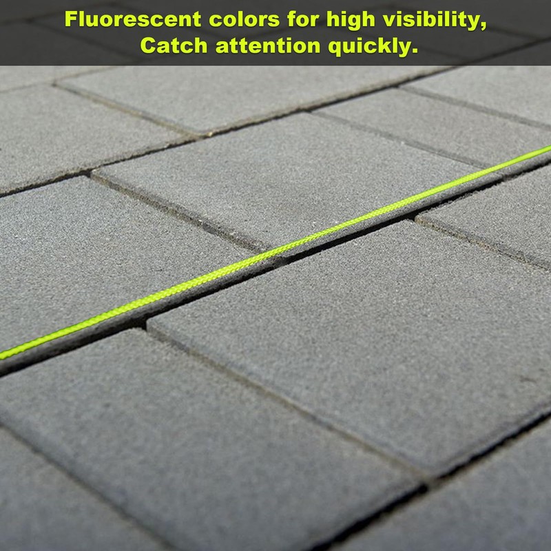 6 Roll Mason Line String Line - #18 Braided Nylon