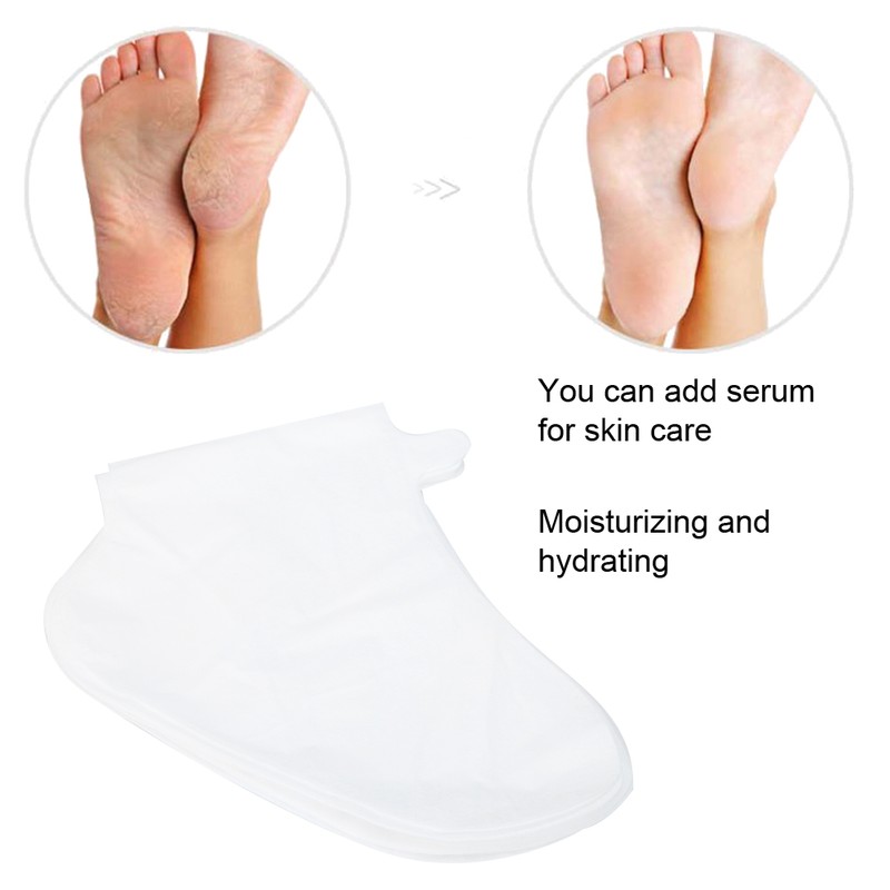 10 Pair DIY Non Woven Disposable Soft Foot Mask Skin