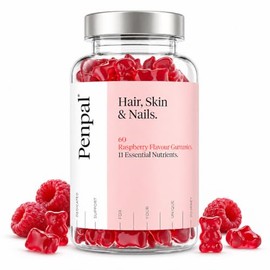 Penpal Hair, Skin & Nail Gummies | Delivers Inositol, Choline and 11 Essential Nutrients | Made for Unique Journeys | x60 | 1 Month Supply