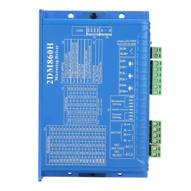 Stepper Motor Driver,CNC 2DM860H Digital Two Phase Stepper Motor Driver Microstep Controller