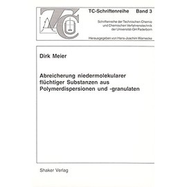 Abreicherung niedermolekularer flüchtiger Substanzen aus Polymerdispersionen und -granulaten