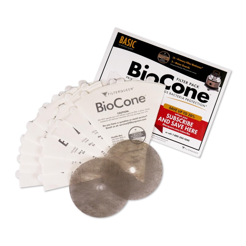 FilterQueen Majestic Replacement Filter Kit, Basic Bundle, 12 Month Supply,