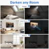 Valquid Blackout Blind, 200×145cm Temporary Blackout Blinds Stick on Window,