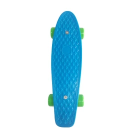 SK8MEMO 17X5inch Kids Skateboard, Mini Skateboard for Beginners (Blue)……