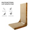 AGYM Cat Scratcher, 26 inch L Shape Cat Scratching Pad