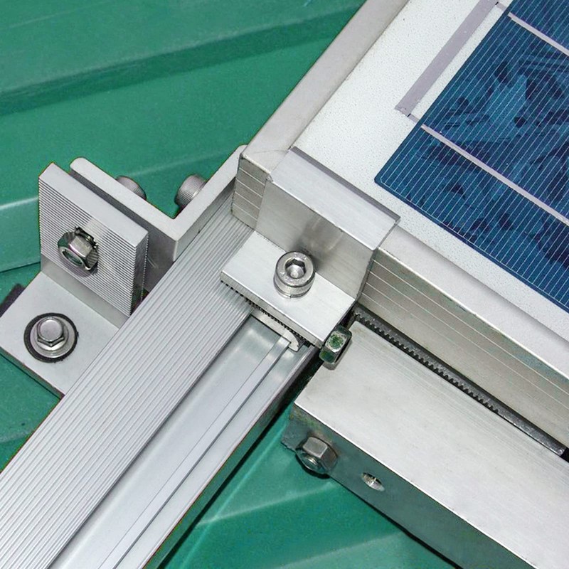 Solar Panel Mount End Clamp Solar Panel Bracket 35 mm