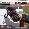 Bull Ring Sliding Ratchet Tie Down Straps – Includes (2)