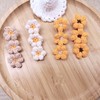 DIY Hairpin Making Materials & Hair Accessory Components cd57 Yellow [Coffee Core] + Corrugated Independent Packaging 200ea