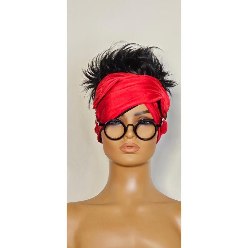 Head Wrap - Color: Red