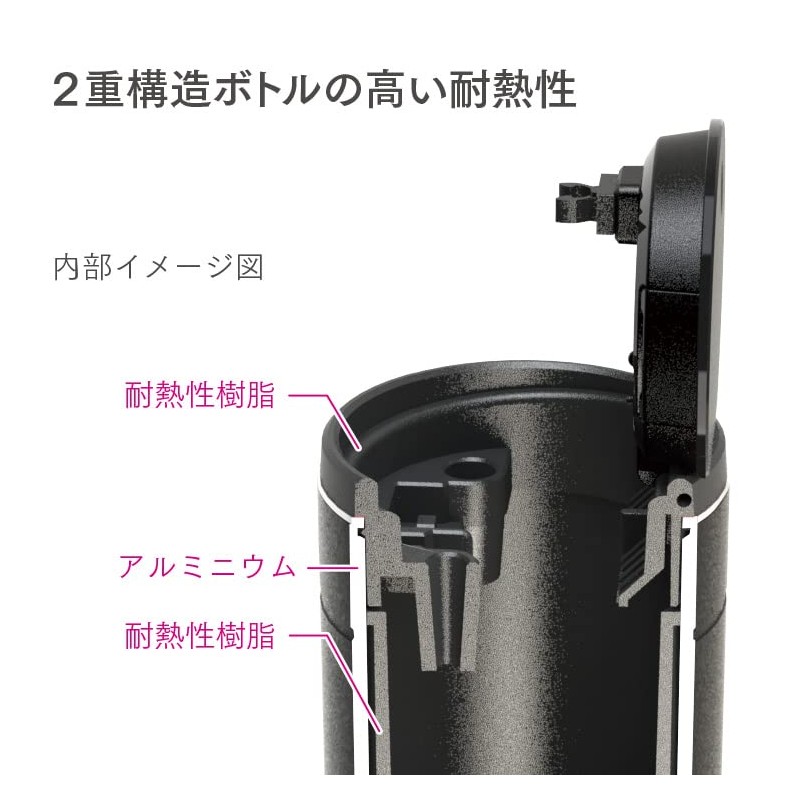 Pellucid PDA2204 Car Goods Ashtray, Metal Simple Ash Tray, Black