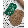 Hulk Cookie Cutter & Mold Produced by 3D Kitchen Art