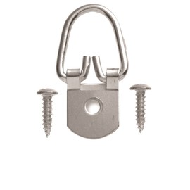 HangZ 1 Hole D Ring Wire Kit 30lb 12030 has all the hardware you need to hang one picture, mirror & canvas.