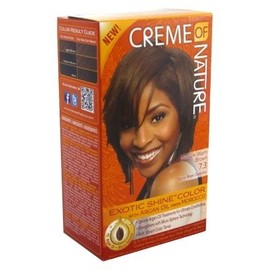 Creme of Nature Exotic Shine Color, Medium Warm Brown, 7.3 Fluid Ounce