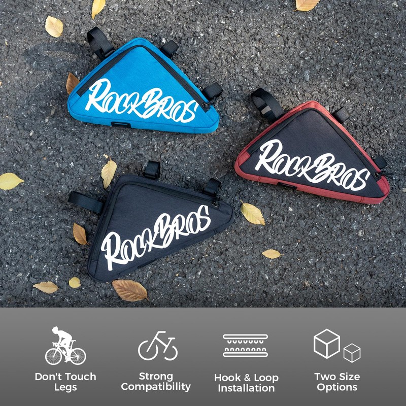 ROCKBROS Frame Bag Bicycle Triangle Bag for MTB Road Bikes