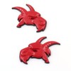 2PCS Custom Head Emblems 3D Badges Replacement for TRX Ram