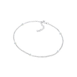 Elli Women's 925 Sterling Silver Xilion Cut Bracelet Length of 18 cm