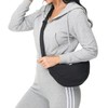 SSKHE Half Moon Handbag Moon Bag with Adjustable Shoulder Strap