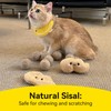 Meawland cat Toy Sisal Balls Peanut