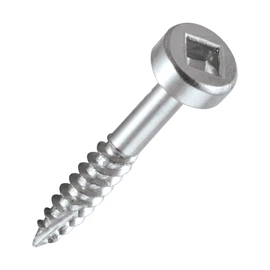 Trend Pocket Hole Screws for Hardwoods, 25mm Long, Pack of 500, Fine Self-Cutting Threaded Square Drive Screws, PH/6X25/500