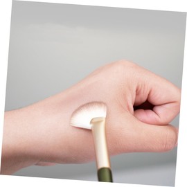 Baluue 8pcs Nose Contour Brush for Makeup Angled Half for Dark Circles and Puffiness Ergonomic Cosmetic Tools for Professional Face Application