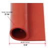 Silicon Tadpole Seal, P-Gasket 12 feet - for BBQ Smoker