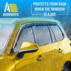 Extra Durable Window Deflectors Tape-On Window Visors Rain Guards Fit