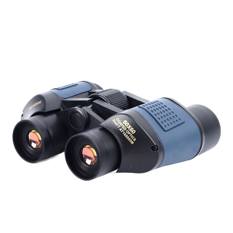 60x60 Binoculars Multilayer Coating High Definition Red Film Binoculars for