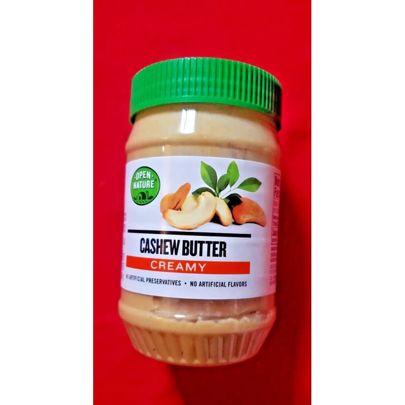 OPEN NATURE 2 PACKS OPEN NATURE CREAMY CASHEW BUTTER NO