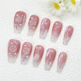 New Arrival Pressed-on Nails, dedicated to live, weekly update a variety of styles, accidentally meet your favorite.:_N24_L