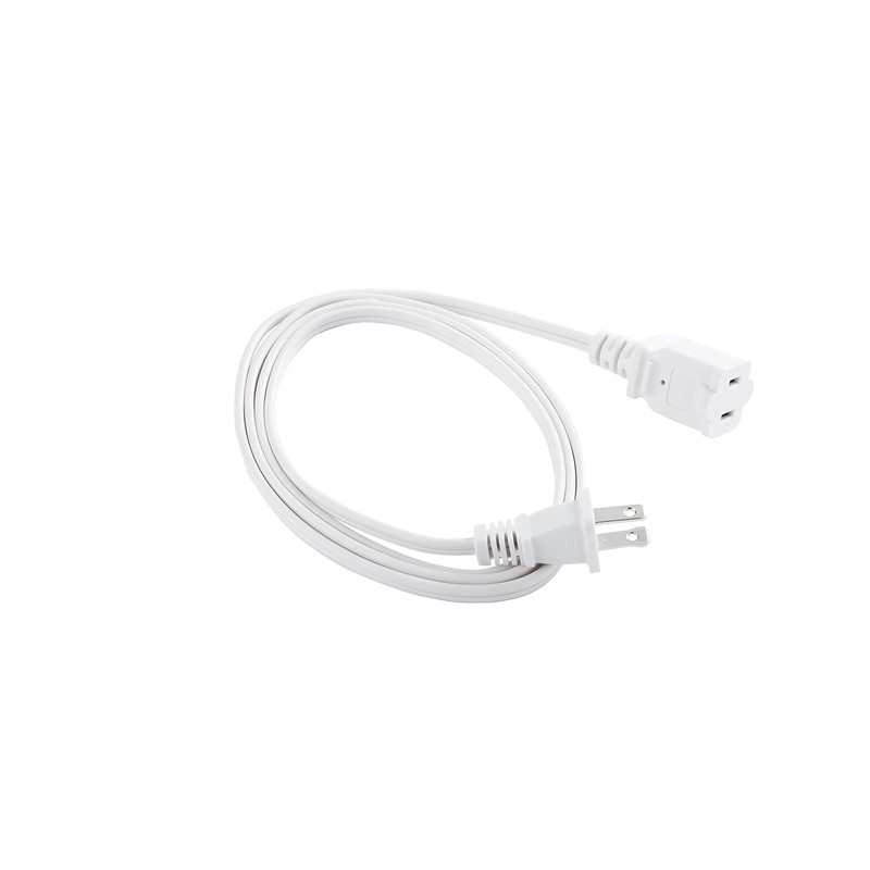 5FT Power Cable 2 Prong, AC Outlet Polarized Extension Cord,
