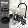 Retisee 2 Pcs Kitchen Sink Stopper Strainer Stainless Steel Drain
