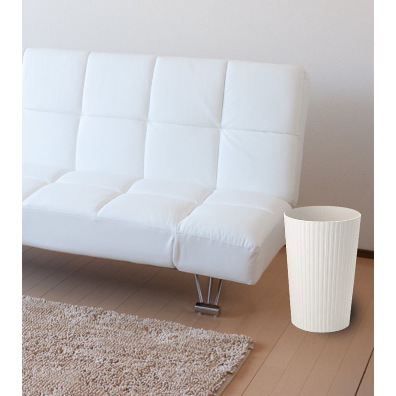 Asbel Leclerc Collection Trash Can S, 6L, White