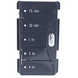 Cooper Wiring Devices 955HKSG-P Face Plate Color Change Kit for Aspire Timer (15,30,1,2,4), Silver Granite Color