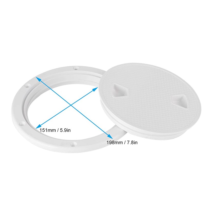 Marine Deck Plate Boat Parts Yacht Deck Lid Hatch Deck