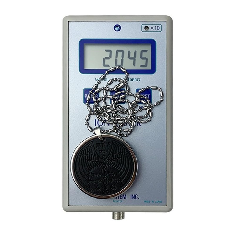EMF Amulet Flying Archangel Protection Necklace,Volcanic Energy Stone Stainless Steel