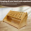 CIYRULL Screwdriver Organizer Desktop Screwdriver Holder 53 Slots Workbench Rack