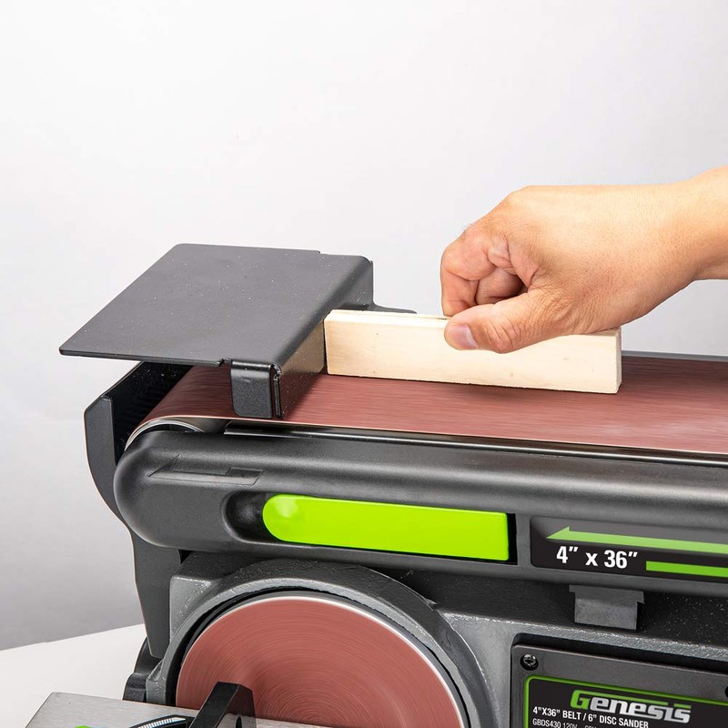 Genesis GBDS430 4.3-Amp Combination Belt- and Disc-Sanding Station