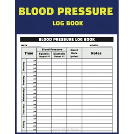 The Ultimate Blood Pressure Log Book: Track, Monitor, and Improve Your Heart Health ㅣ120 Pages