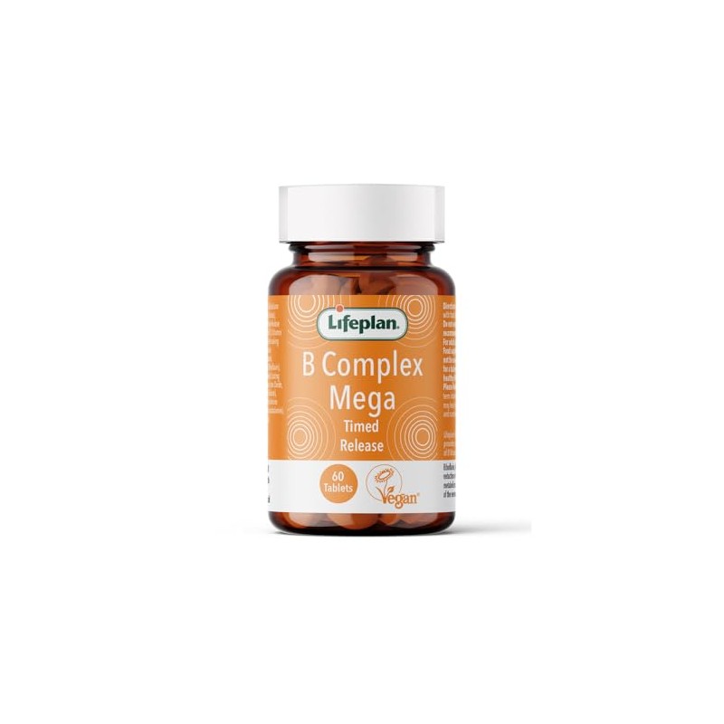 Lifeplan | B Complex Mega 60 Tabs | 2 X