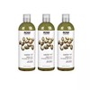 3 x NOW Castor Oil 16 fl oz