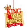Dad Jokes Ornament - King of Dad Jokes