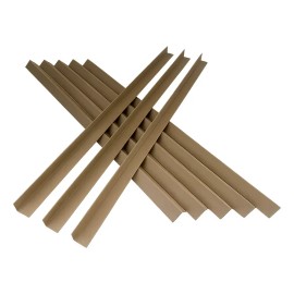 Esquineros De Cartón Kraft 2x2x1.2m Cal. 120 - 50 Piezas
