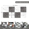 auxua Peel and Stick Floor Tile, Marble Pattern Continuous Vinyl
