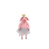 Gisela Graham Wool Mix Pig Ballerina Christmas Decoration